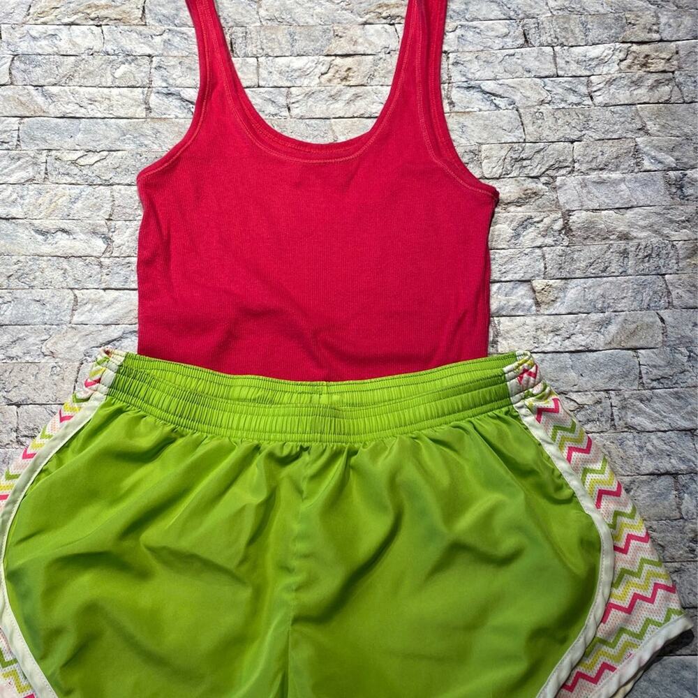 Ladies small Soffe shorts and Lg Hollister Tank